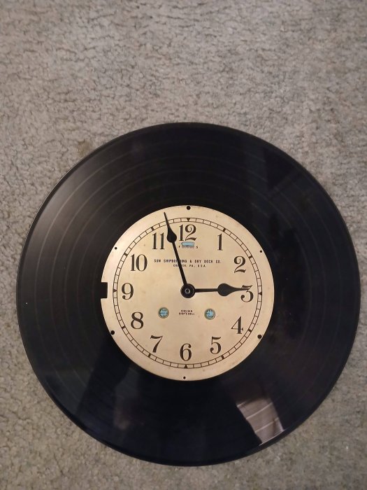 recycled clock face 2